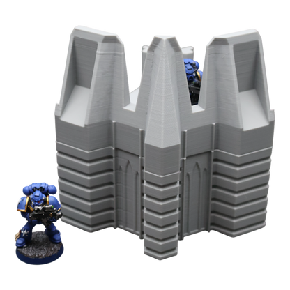 Base Corner - 28mm Wargaming Scatter Terrain Scenery Tabletop Miniature