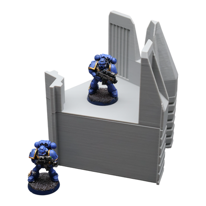 Base Corner - 28mm Wargaming Scatter Terrain Scenery Tabletop Miniature