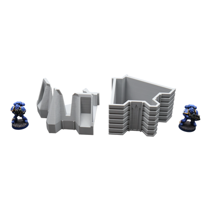 Base Corner - 28mm Wargaming Scatter Terrain Scenery Tabletop Miniature