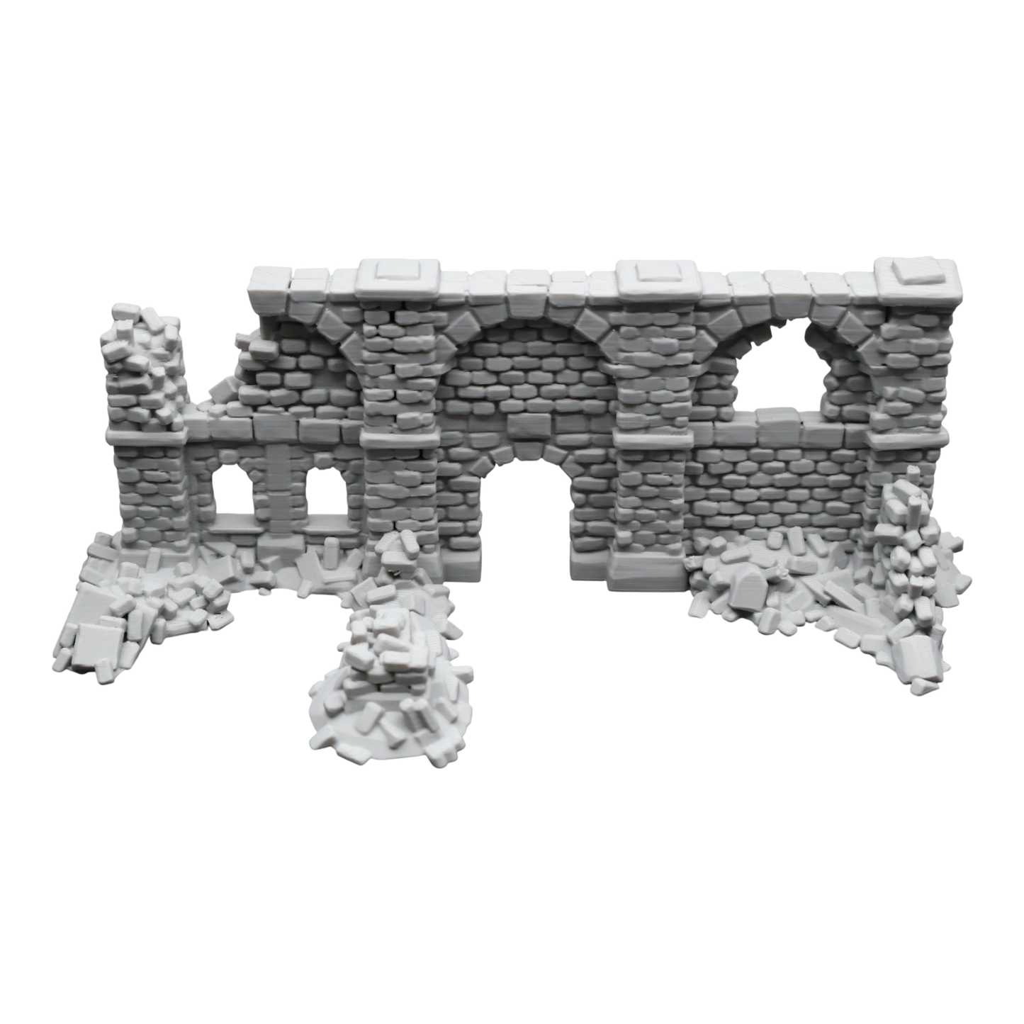 Crumbling Ruins #9 - 28mm Wargaming Scatter Terrain Scenery Tabletop Miniature - 3D Printed Terrain and Scenery - Geek Gaming Scenics - Jawar3d