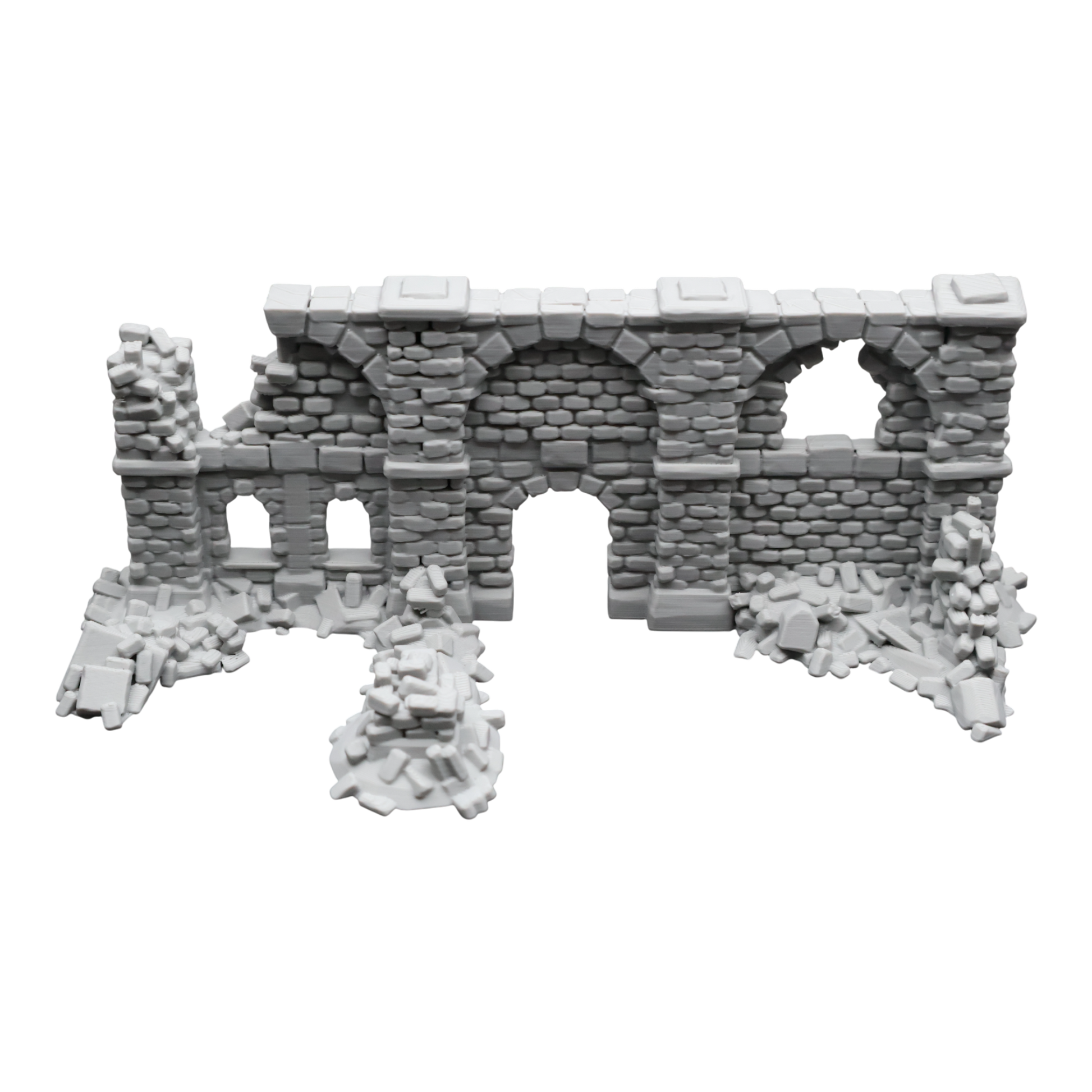 Crumbling Ruins #9 - 28mm Wargaming Scatter Terrain Scenery Tabletop Miniature - 3D Printed Terrain and Scenery - Geek Gaming Scenics - Jawar3d