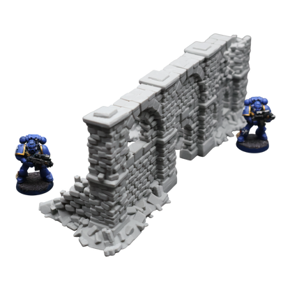 Crumbling Ruins #9 - 28mm Wargaming Scatter Terrain Scenery Tabletop Miniature - 3D Printed Terrain and Scenery - Geek Gaming Scenics - Jawar3d