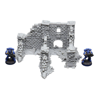 Crumbling Ruins #11 - 28mm Wargaming Scatter Terrain Scenery Tabletop Miniature - 3D Printed Terrain and Scenery - Geek Gaming Scenics - Jawar3d
