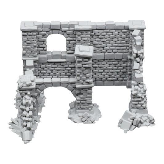 Crumbling Ruins #18 - 28mm Wargaming Scatter Terrain Scenery Tabletop Miniature - 3D Printed Terrain and Scenery - Geek Gaming Scenics - Jawar3d