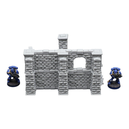 Crumbling Ruins #18 - 28mm Wargaming Scatter Terrain Scenery Tabletop Miniature - 3D Printed Terrain and Scenery - Geek Gaming Scenics - Jawar3d
