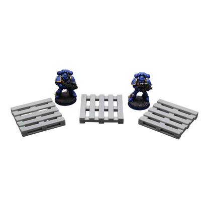 Pallet x3 - 28mm Wargaming Scatter Terrain Scenery Tabletop Miniature
