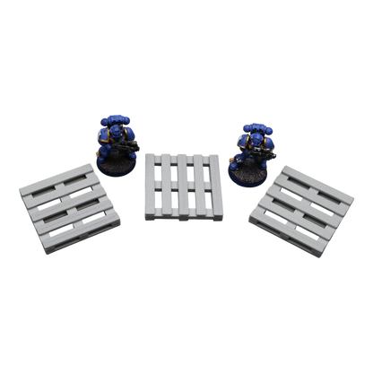 Pallet x3 - 28mm Wargaming Scatter Terrain Scenery Tabletop Miniature