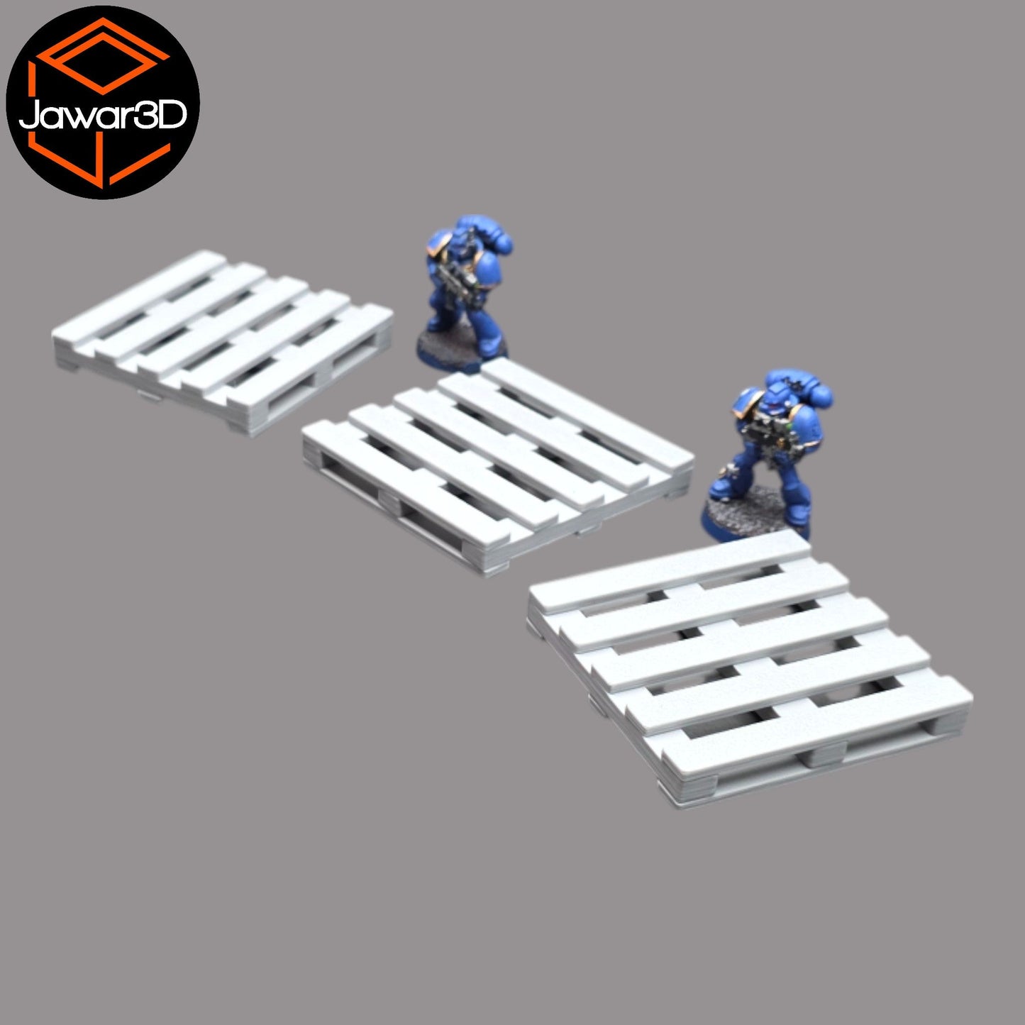 Pallet x3 - 28mm Wargaming Scatter Terrain Scenery Tabletop Miniature