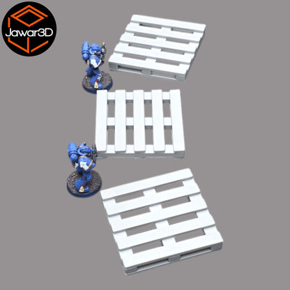 Pallet x3 - 28mm Wargaming Scatter Terrain Scenery Tabletop Miniature