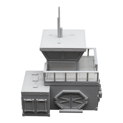 Sci-Fi Outpost - 28mm Wargaming Scatter Terrain Scenery Tabletop Miniature