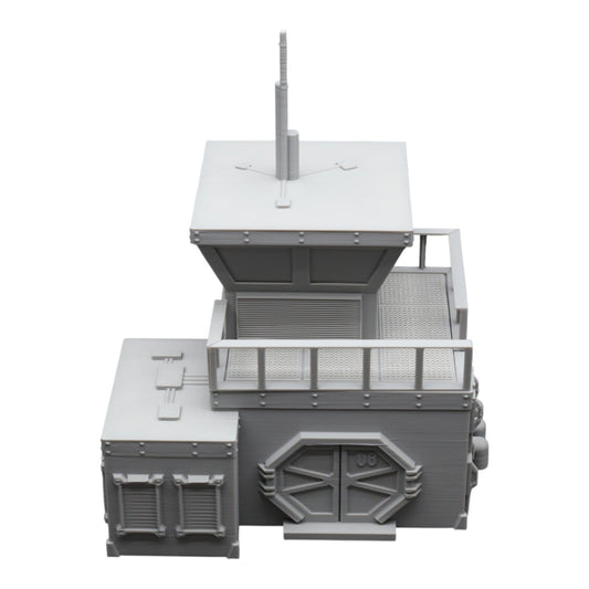 Sci-Fi Outpost - 28mm Wargaming Scatter Terrain Scenery Tabletop Miniature - 3D Printed Terrain and Scenery - Geek Gaming Scenics - Jawar3d