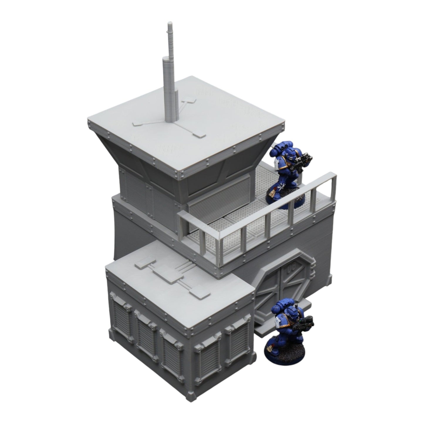 Sci-Fi Outpost - 28mm Wargaming Scatter Terrain Scenery Tabletop Miniature