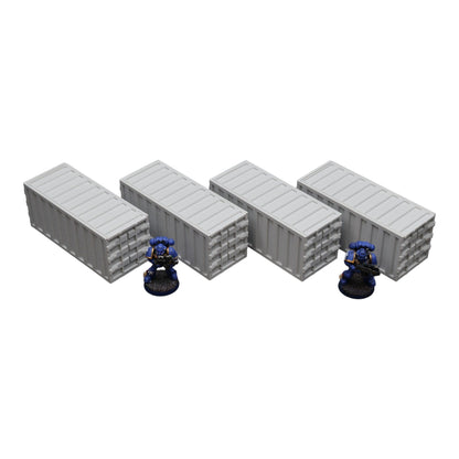 Shipping Container - 28mm Wargaming Scatter Terrain Scenery Tabletop Miniature