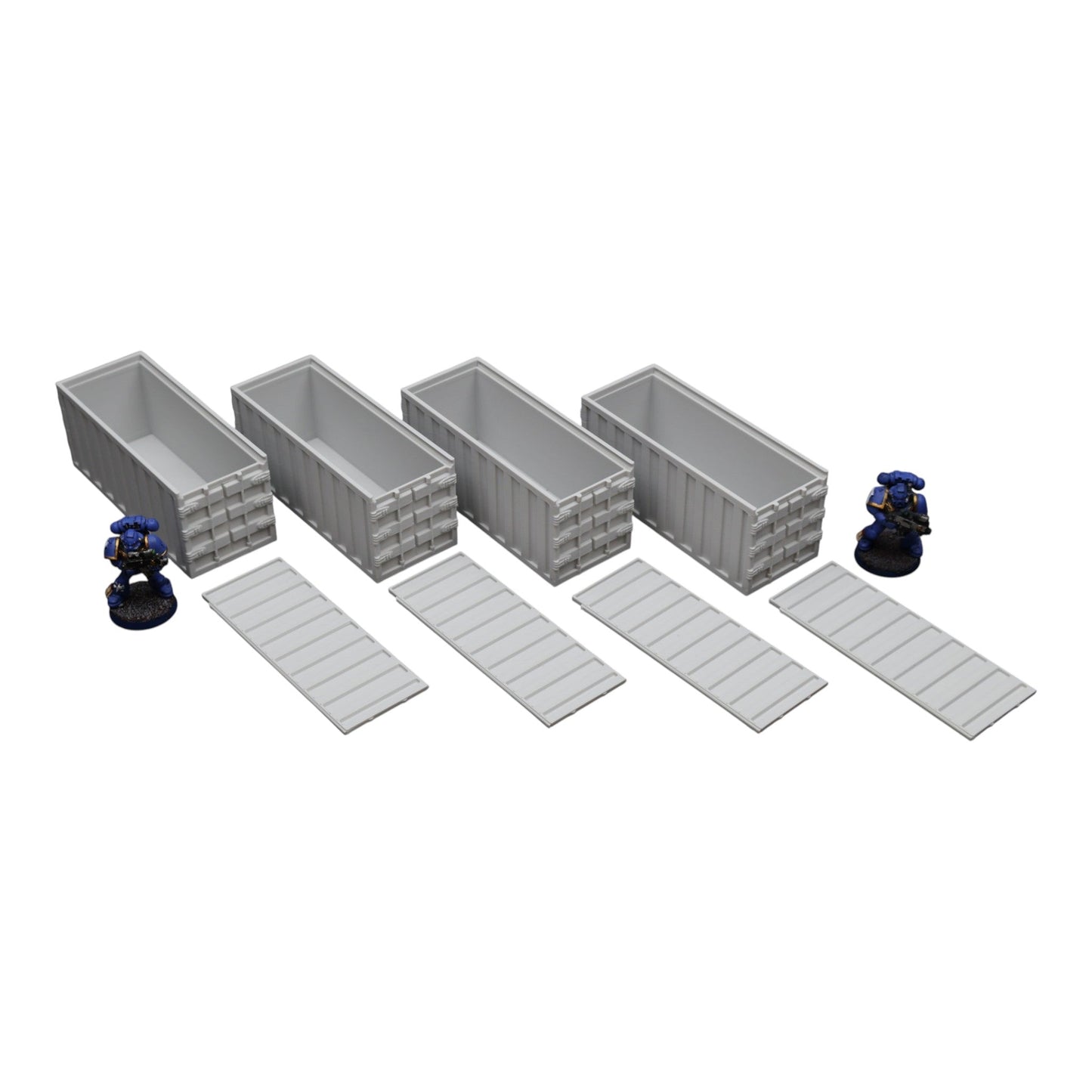 Shipping Container - 28mm Wargaming Scatter Terrain Scenery Tabletop Miniature