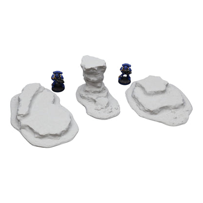 Desert Terrain - 28mm Wargaming Scatter Terrain Scenery Tabletop Miniature - 3D Printed Terrain and Scenery - Geek Gaming Scenics - Jawar3d