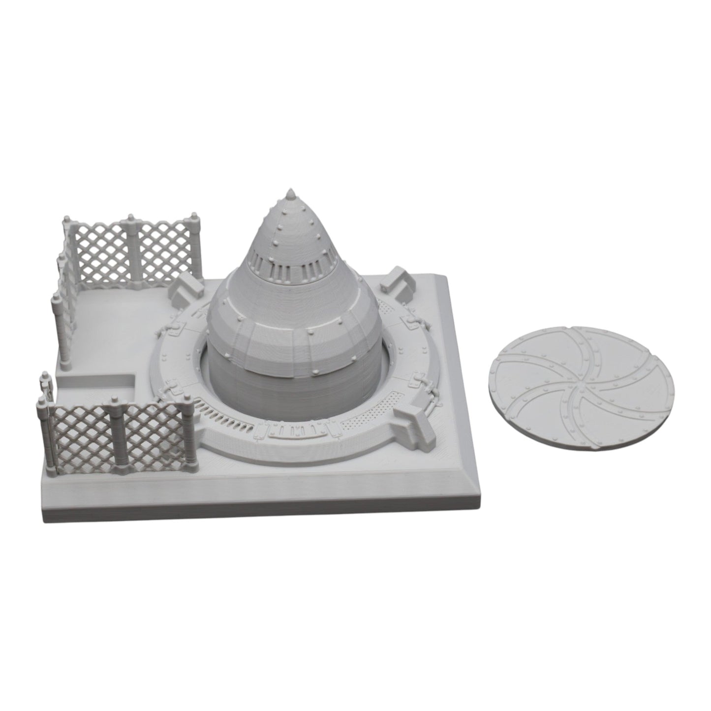 Launch Hatch - 28mm Wargaming Scatter Terrain Scenery Tabletop Miniature - 3D Printed Terrain and Scenery - Geek Gaming Scenics - Jawar3d
