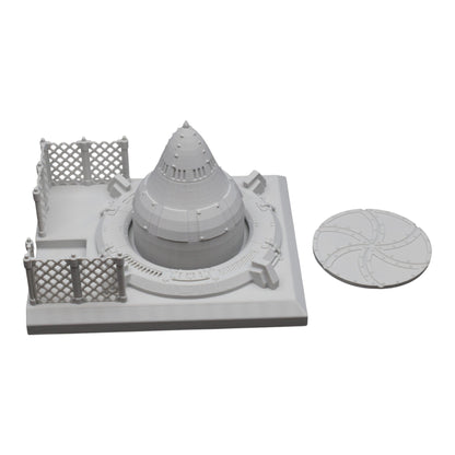 Launch Hatch - 28mm Wargaming Scatter Terrain Scenery Tabletop Miniature - 3D Printed Terrain and Scenery - Geek Gaming Scenics - Jawar3d