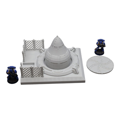 Launch Hatch - 28mm Wargaming Scatter Terrain Scenery Tabletop Miniature - 3D Printed Terrain and Scenery - Geek Gaming Scenics - Jawar3d