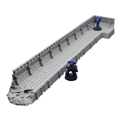 Trench Set for 28mm Wargaming Scatter Terrain Scenery Tabletop Miniature