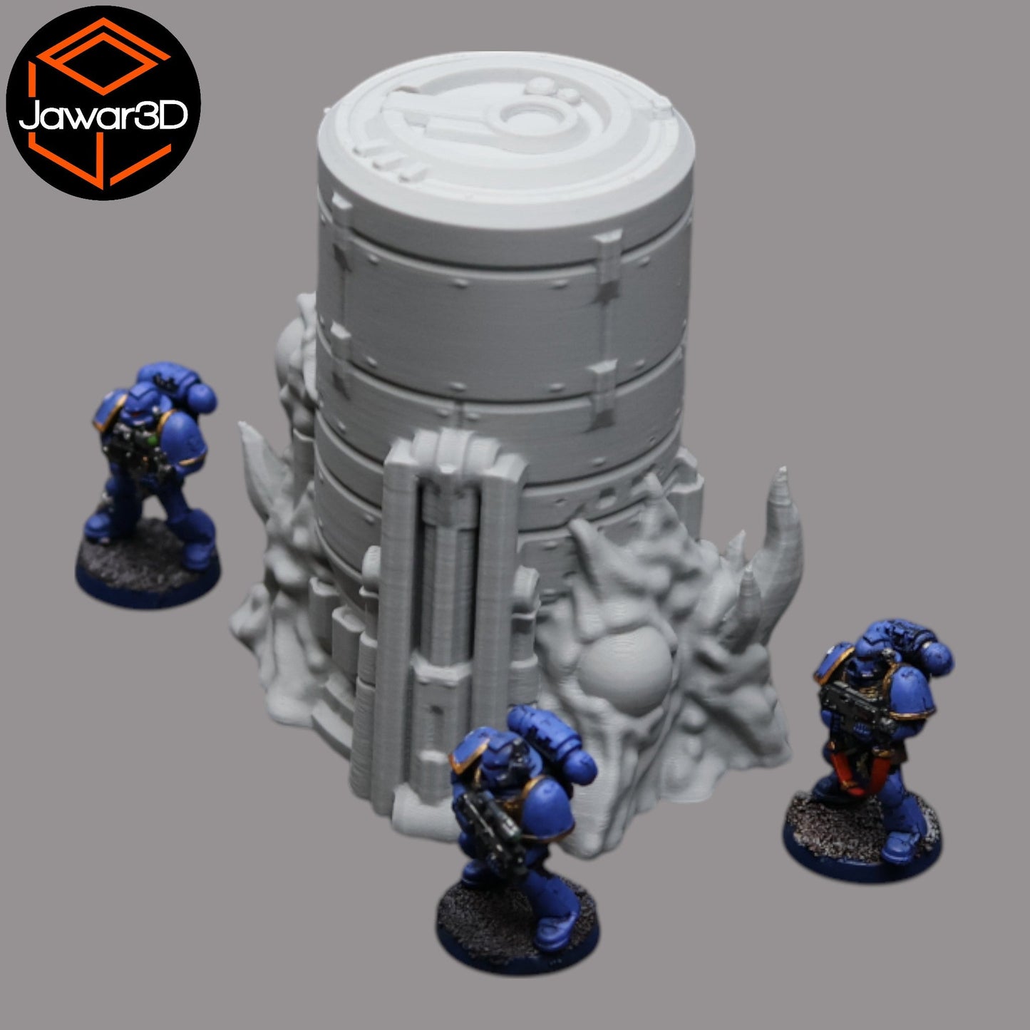 Hive Infected Silo #2 - 28mm Wargaming Scatter Terrain Scenery Tabletop