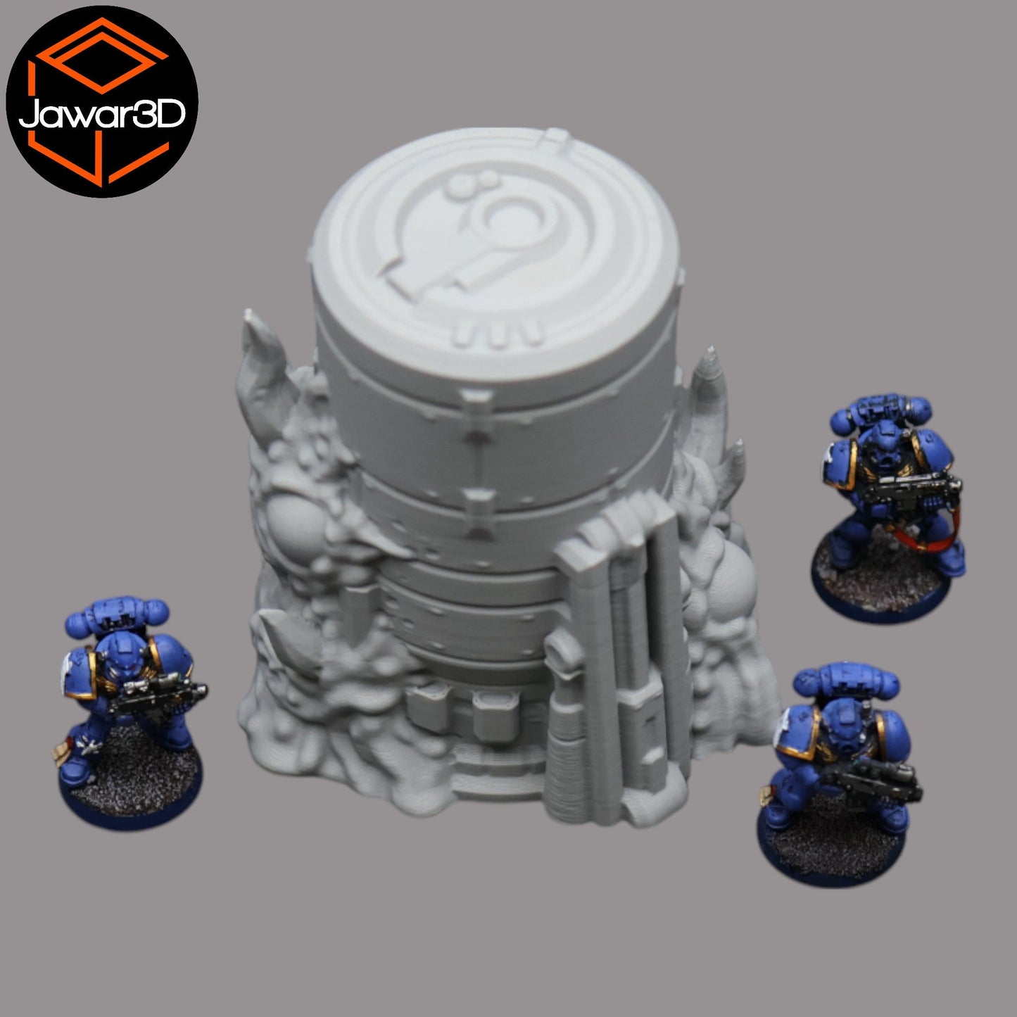 Hive Infected Silo #2 - 28mm Wargaming Scatter Terrain Scenery Tabletop