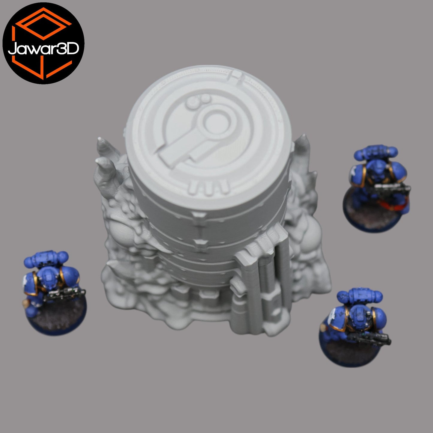 Hive Infected Silo #2 - 28mm Wargaming Scatter Terrain Scenery Tabletop