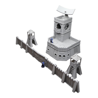 Command Station Set - 28mm Wargaming Scatter Terrain Scenery Tabletop Miniature