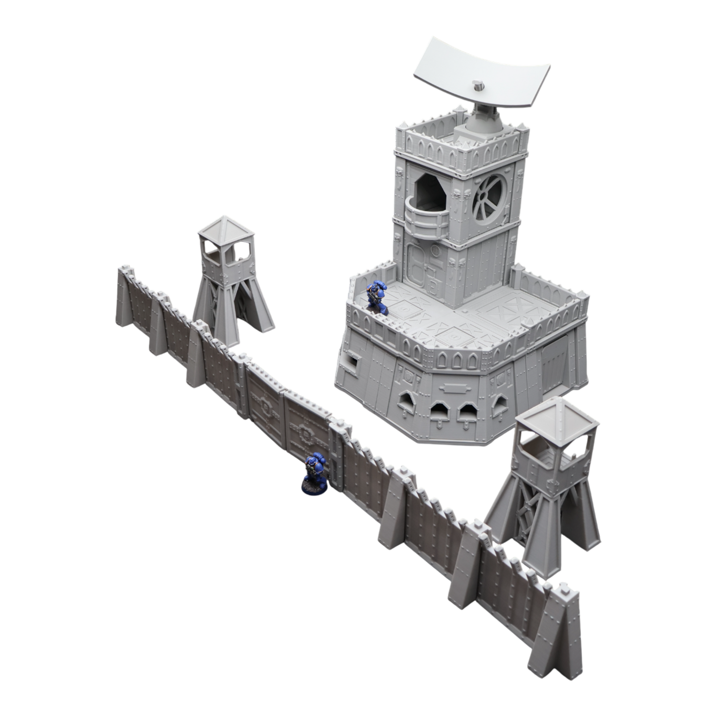 Command Station Set - 28mm Wargaming Scatter Terrain Scenery Tabletop Miniature