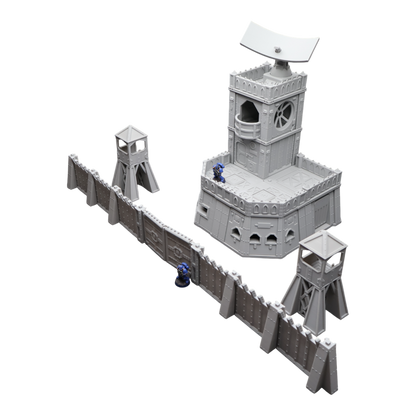 Command Station Set - 28mm Wargaming Scatter Terrain Scenery Tabletop Miniature