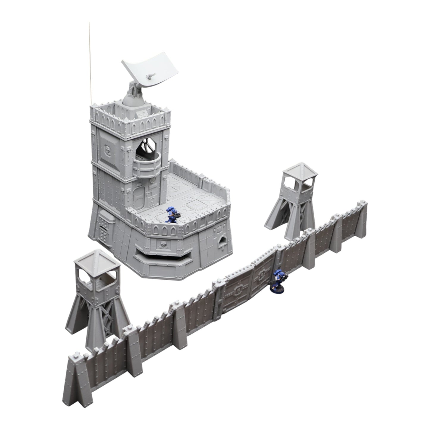 Command Station Set - 28mm Wargaming Scatter Terrain Scenery Tabletop Miniature