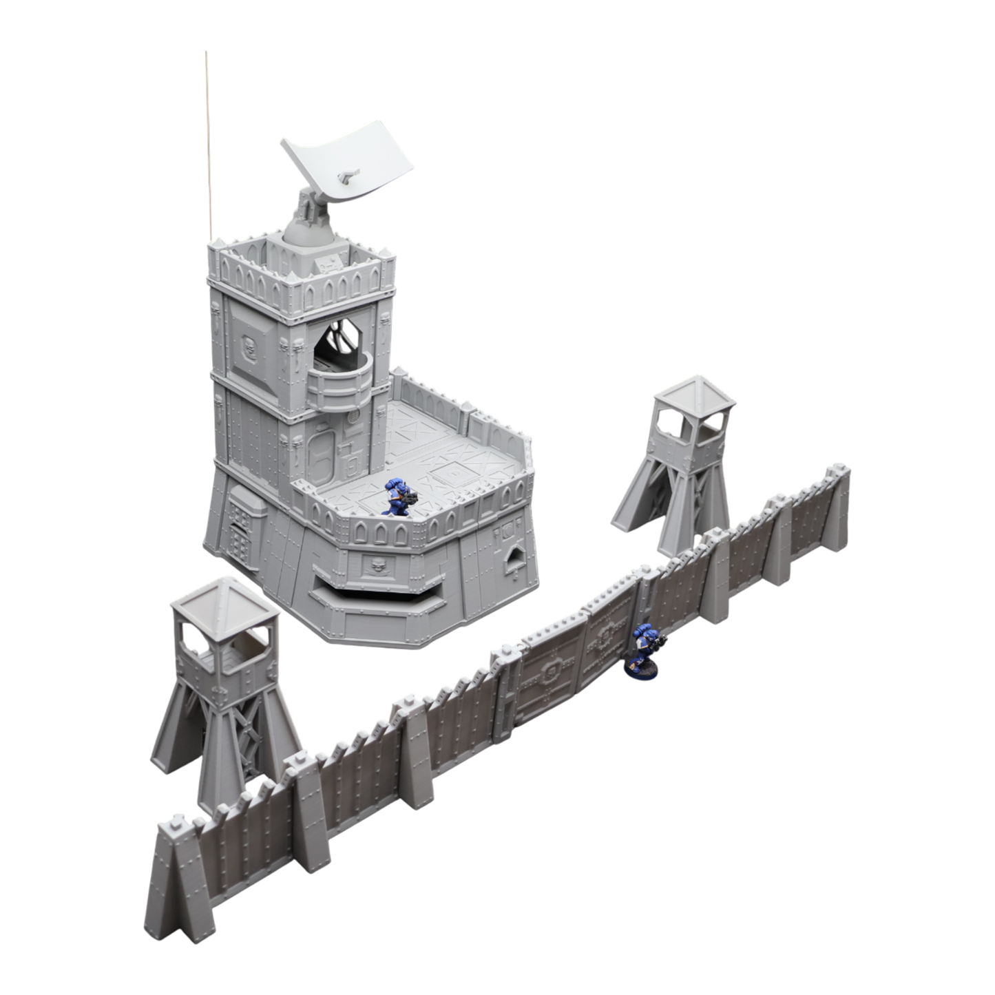 Command Station Set - 28mm Wargaming Scatter Terrain Scenery Tabletop Miniature