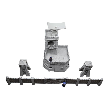 Command Station Set - 28mm Wargaming Scatter Terrain Scenery Tabletop Miniature