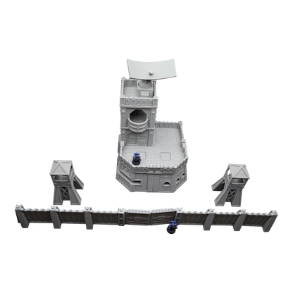 Command Station Set - 28mm Wargaming Scatter Terrain Scenery Tabletop Miniature