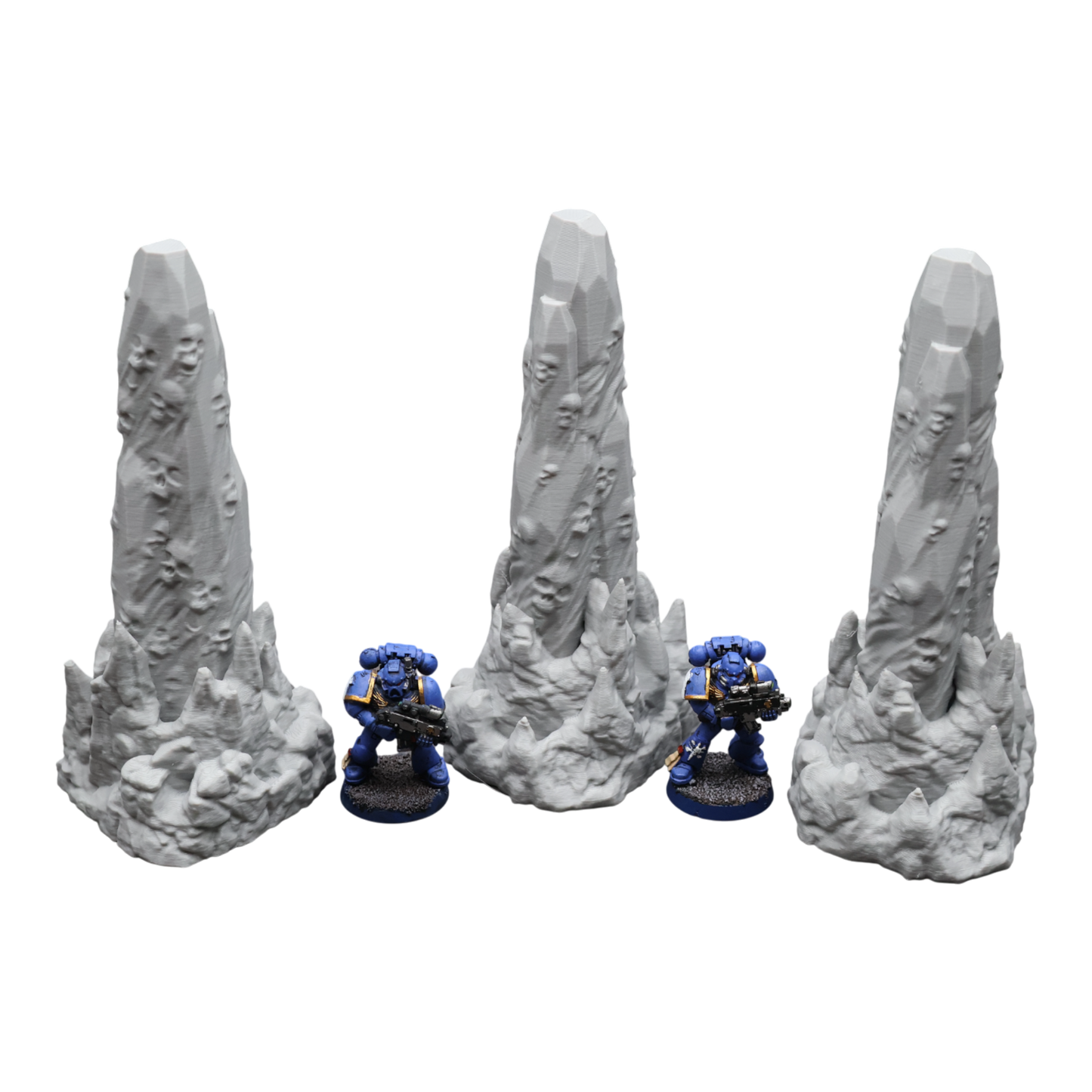 Haunted Rock x3 - 28mm Wargaming Scatter Terrain Scenery Tabletop Miniature
