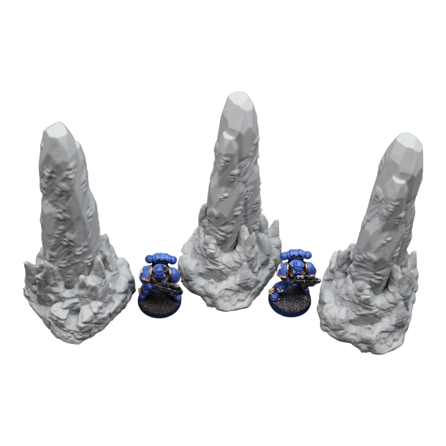 Haunted Rock x3 - 28mm Wargaming Scatter Terrain Scenery Tabletop Miniature