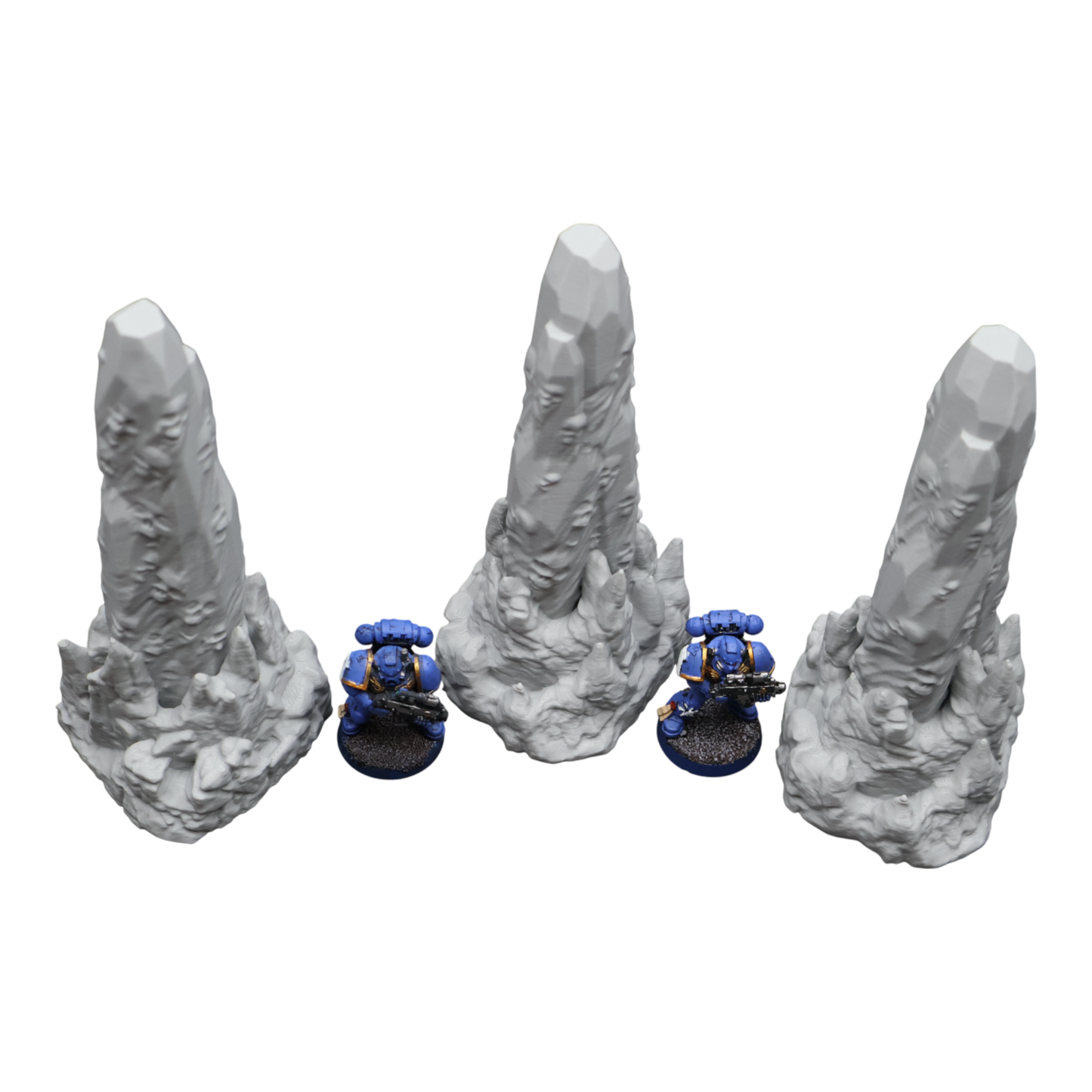 Haunted Rock x3 - 28mm Wargaming Scatter Terrain Scenery Tabletop Miniature