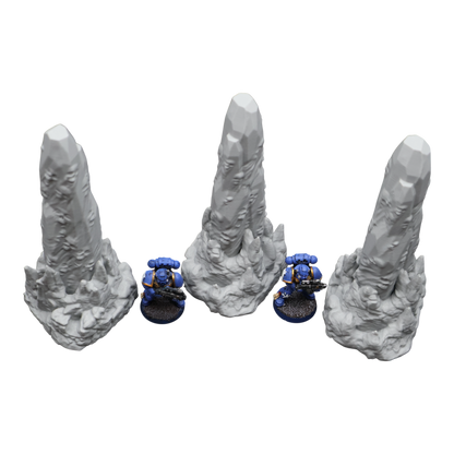 Haunted Rock x3 - 28mm Wargaming Scatter Terrain Scenery Tabletop Miniature