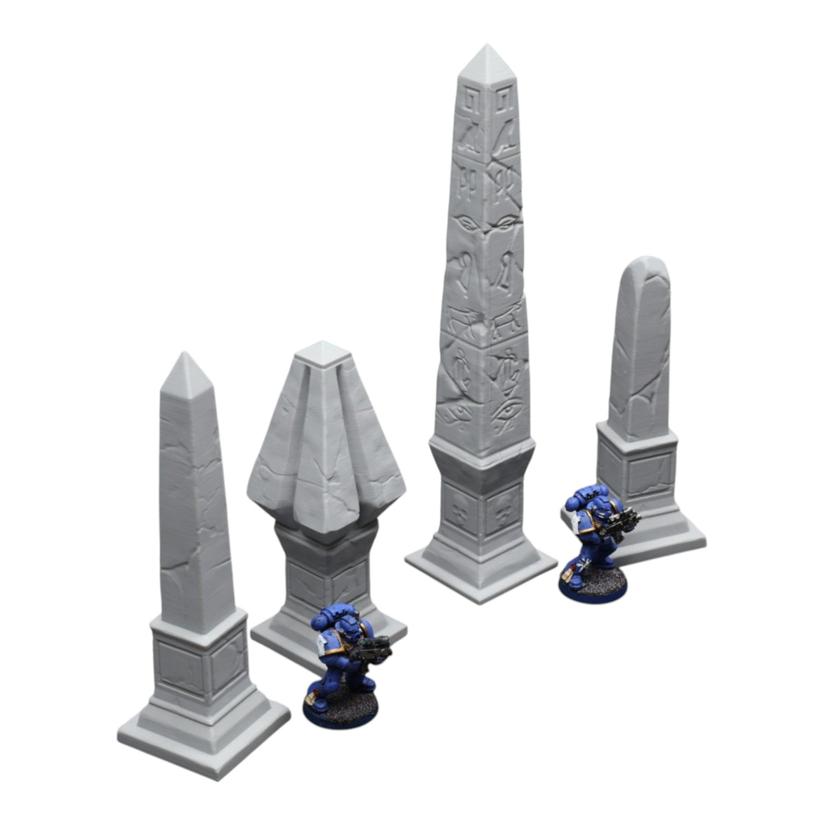 Obelisks - 28mm Wargaming Scatter Terrain Scenery Tabletop Miniature