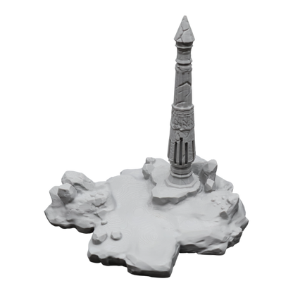 Rock Pillar - 28mm Wargaming Scatter Terrain Scenery Tabletop Miniature