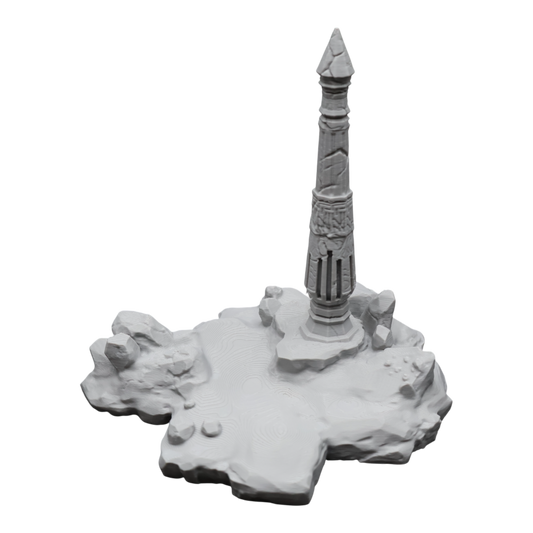Rock Pillar - 28mm Wargaming Scatter Terrain Scenery Tabletop Miniature
