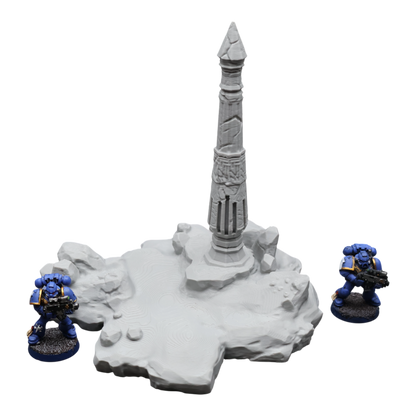 Rock Pillar - 28mm Wargaming Scatter Terrain Scenery Tabletop Miniature