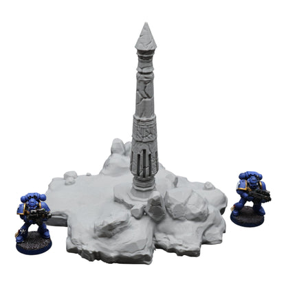 Rock Pillar - 28mm Wargaming Scatter Terrain Scenery Tabletop Miniature