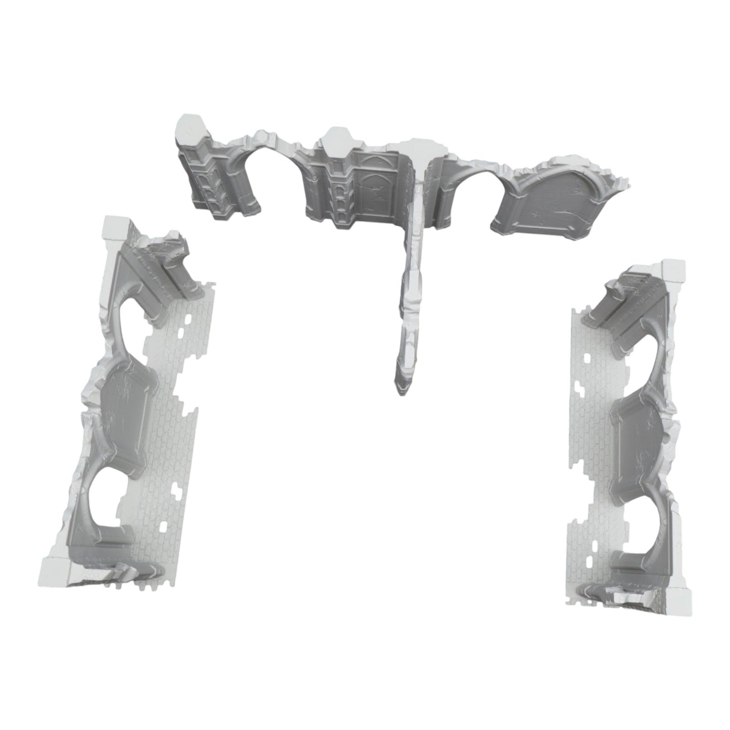 Gothic Ruins - 28mm Wargaming Scatter Terrain Scenery Tabletop Miniature Grimdark - 3D Printed Terrain and Scenery - Geek Gaming Scenics - Jawar3d