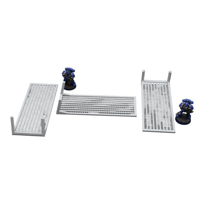 Footbridge Ramp - 28mm Wargaming Scatter Terrain Scenery Tabletop Miniature