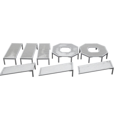Footbridge Set - 28mm Wargaming Scatter Terrain Scenery Tabletop Miniature