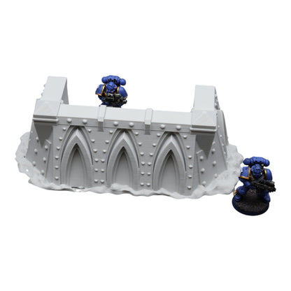 Zarix Corner - 28mm Wargaming Scatter Terrain Scenery Tabletop Miniature