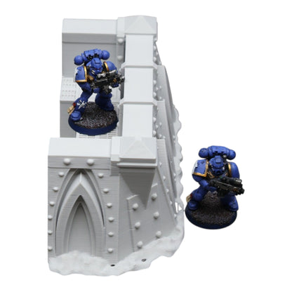 Zarix Corner - 28mm Wargaming Scatter Terrain Scenery Tabletop Miniature