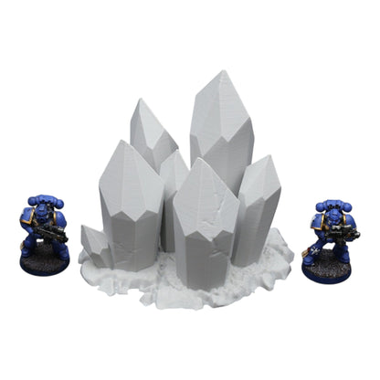 Crystal Cluster - 28mm Wargaming Scatter Terrain Scenery Tabletop Miniature Grimdark