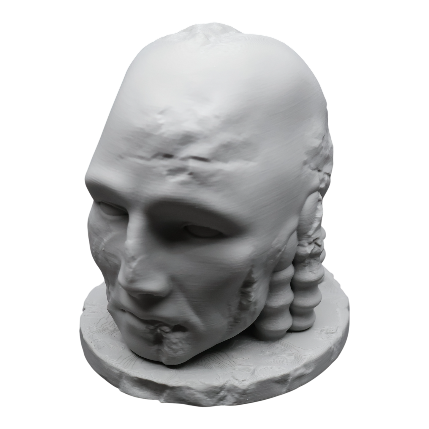Head Statue - 28mm Wargaming Scatter Terrain Scenery Tabletop Miniature - 3D Printed Terrain and Scenery - Geek Gaming Scenics - Jawar3d