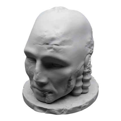 Head Statue - 28mm Wargaming Scatter Terrain Scenery Tabletop Miniature - 3D Printed Terrain and Scenery - Geek Gaming Scenics - Jawar3d